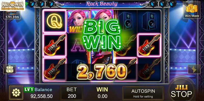 JILI Rocky Beauty Slot Machine Game sa Manlalaro