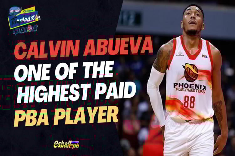 Calvin Abueva Salary - Isa sa Pinakamataas na Bayad na Manlalaro ng PBA